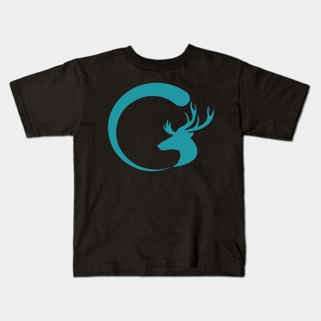 Deer Design Kids T-Shirt by Seven Seven t